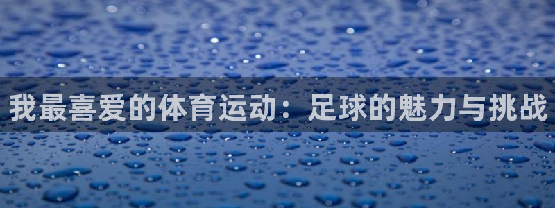 vsport体育官网下载官方客服电话:我最喜爱的体育运动:足